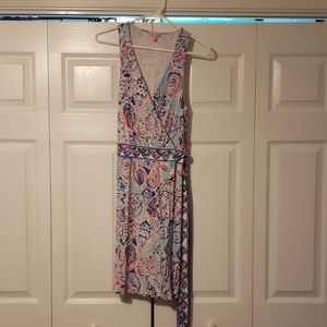 Lilly pulitzer wrap dress
